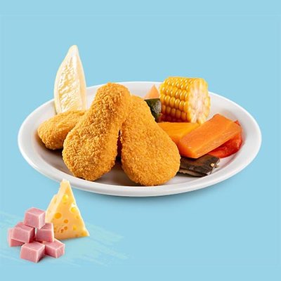 Nuggets-de-pollo-jamon-y-queso